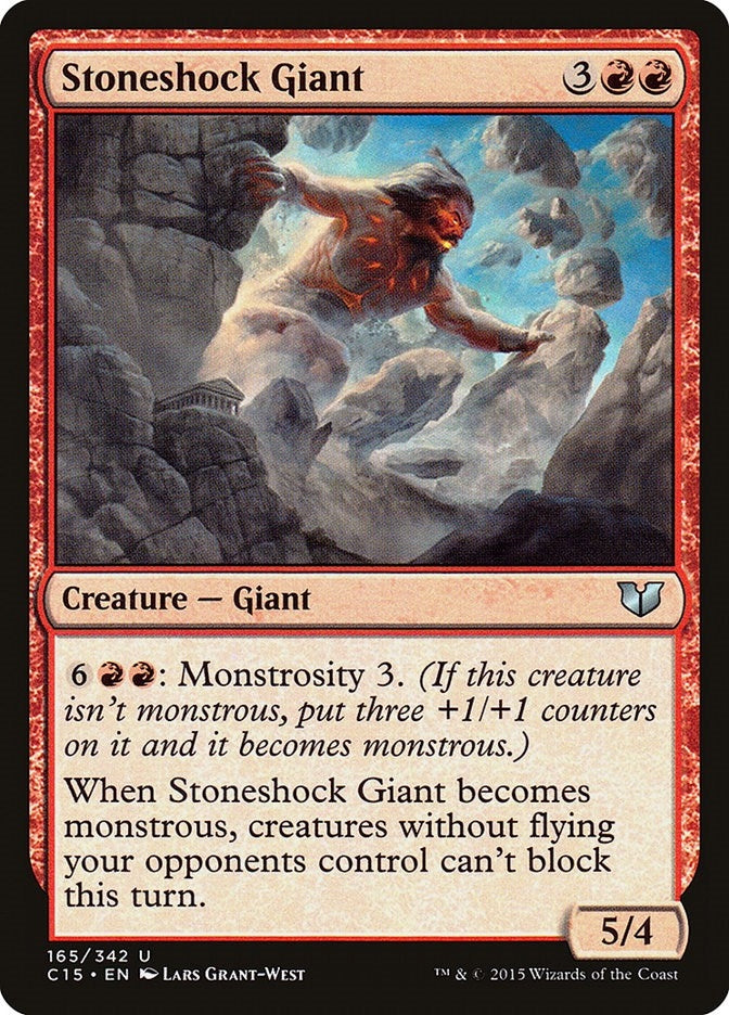 Stoneshock Giant (165) [C15] - MTG Single