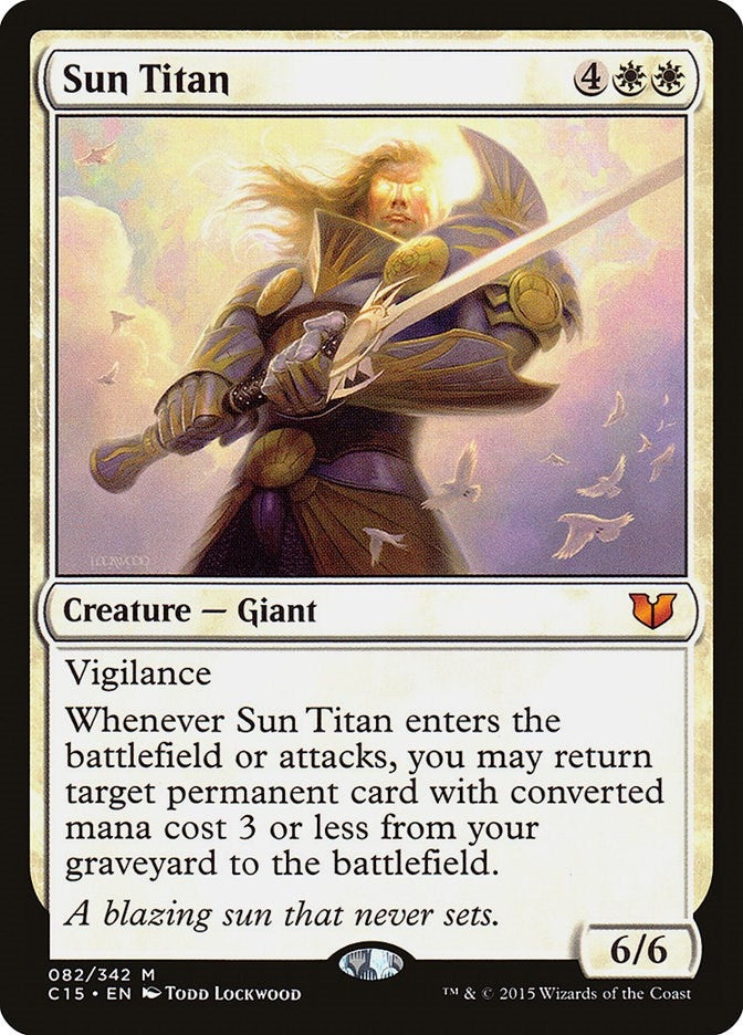 Sun Titan (82) [C15] - MTG Single