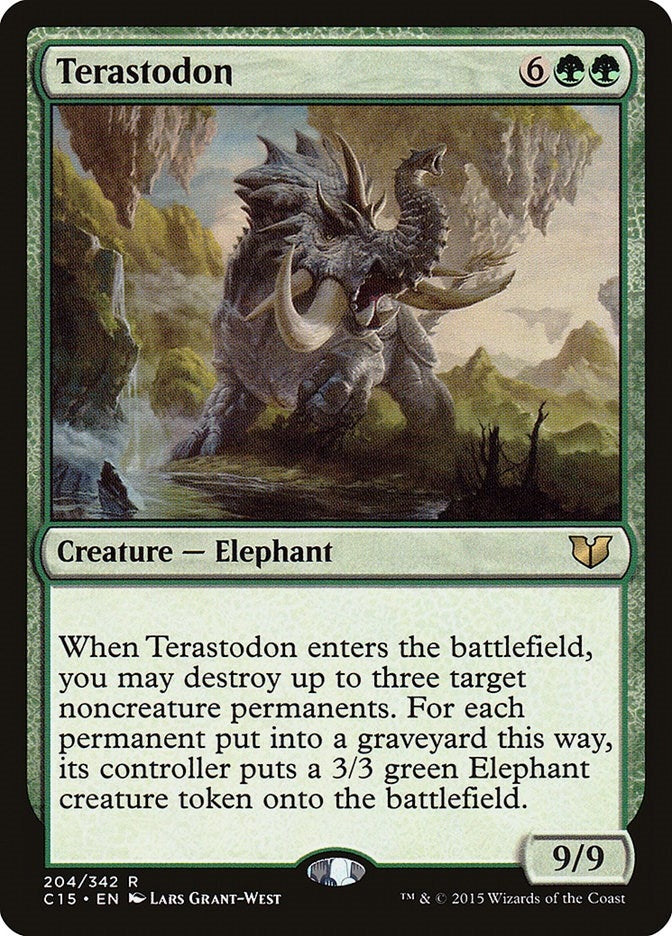 Terastodon (204) [C15] - MTG Single
