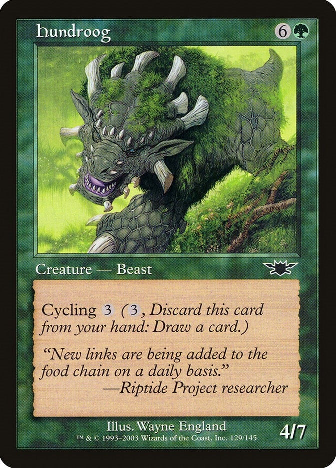 Hundroog (129) [LGN] - MTG Single