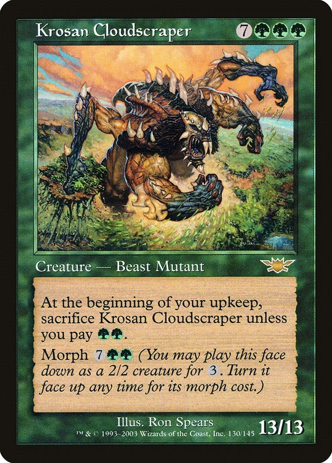 Krosan Cloudscraper (130) [LGN] - MTG Single