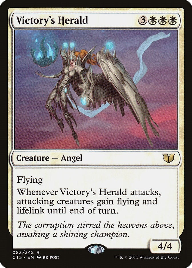 Victory’s Herald (83) [C15] - MTG Single