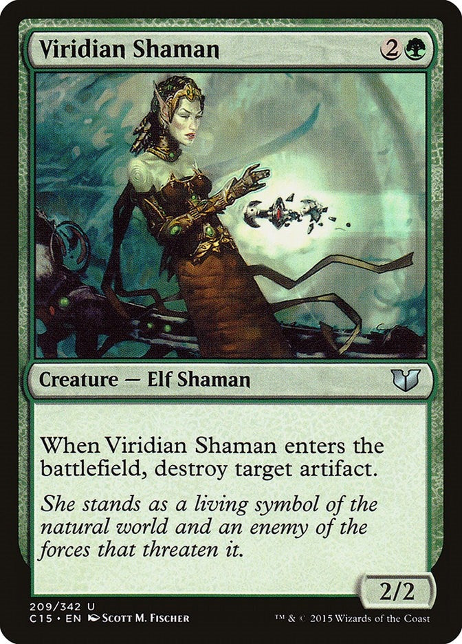 Viridian Shaman (209) [C15] - MTG Single