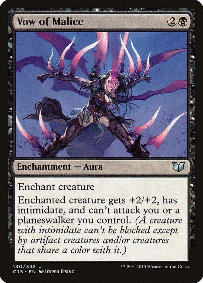 Vow of Malice (140) [C15] - MTG Single