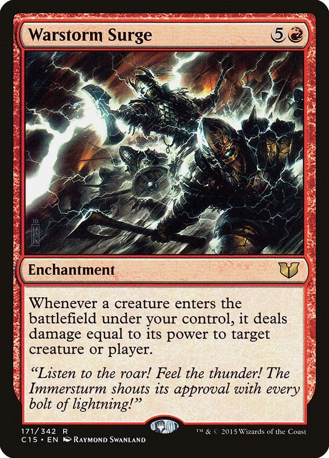 Warstorm Surge (171) [C15] - MTG Single