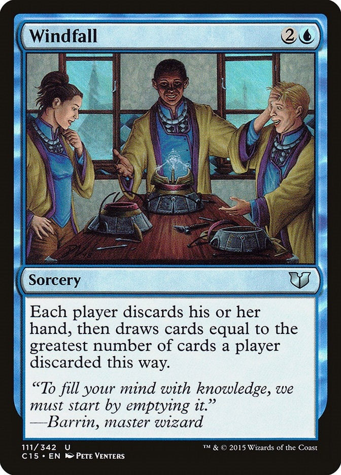 Windfall (111) [C15] - MTG Single