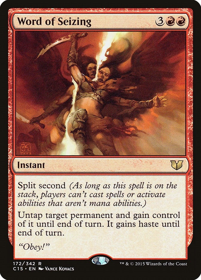 Word of Seizing (172) [C15] - MTG Single