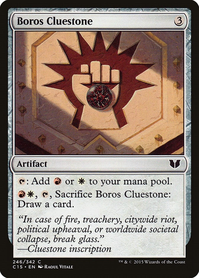 Boros Cluestone (246) [C15] - MTG Single