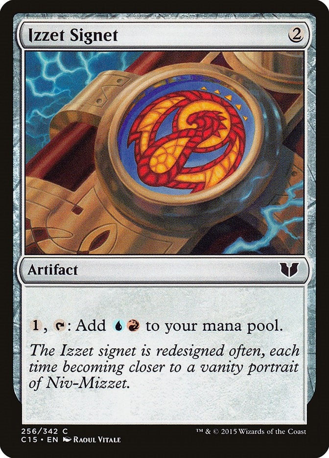 Izzet Signet (256) [C15] - MTG Single