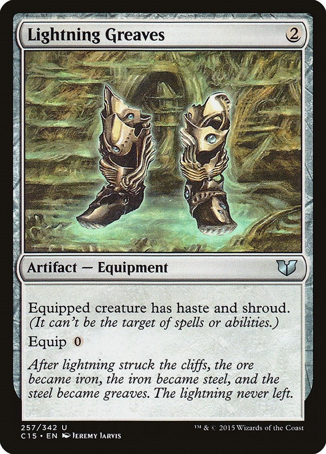 Lightning Greaves (257) [C15] - MTG Single
