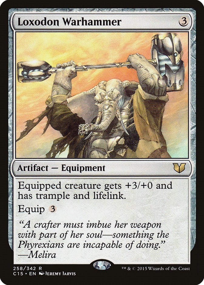 Loxodon Warhammer (258) [C15] - MTG Single