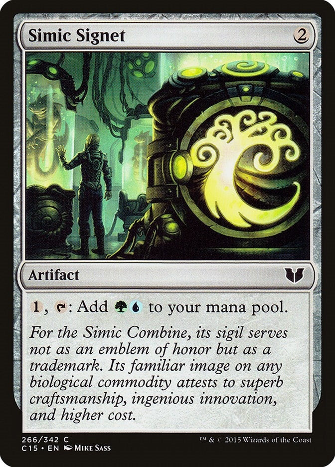 Simic Signet (266) [C15] - MTG Single