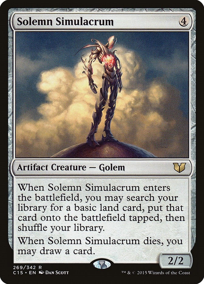 Solemn Simulacrum (269) [C15] - MTG Single