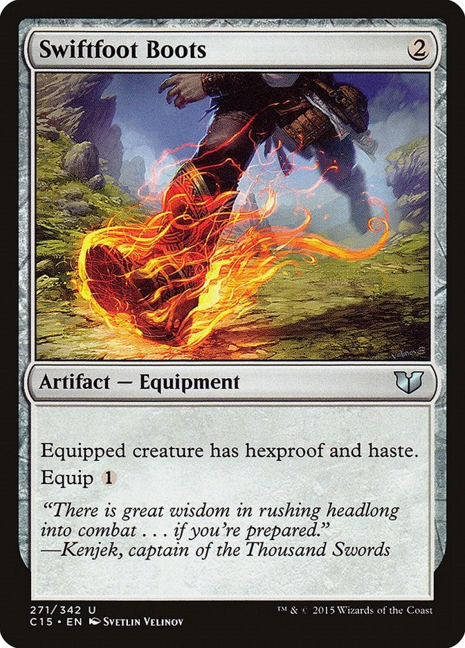 Swiftfoot Boots (271) [C15] - MTG Single