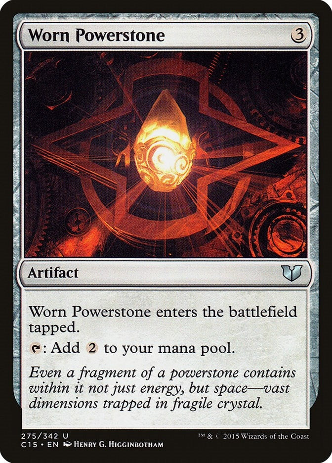 Worn Powerstone (275) [C15] - MTG Single
