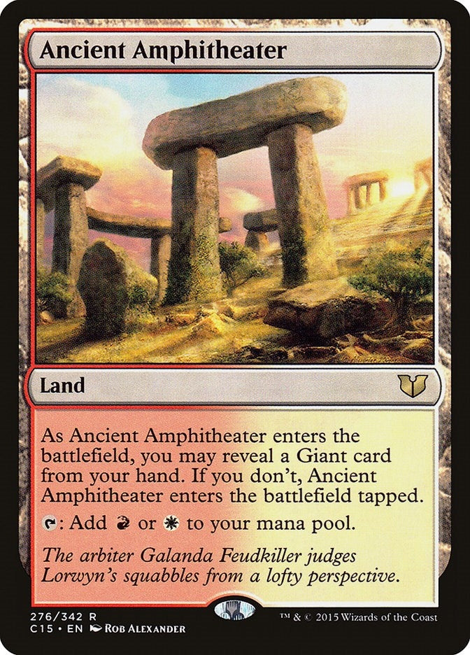 Ancient Amphitheater (276) [C15] - MTG Single