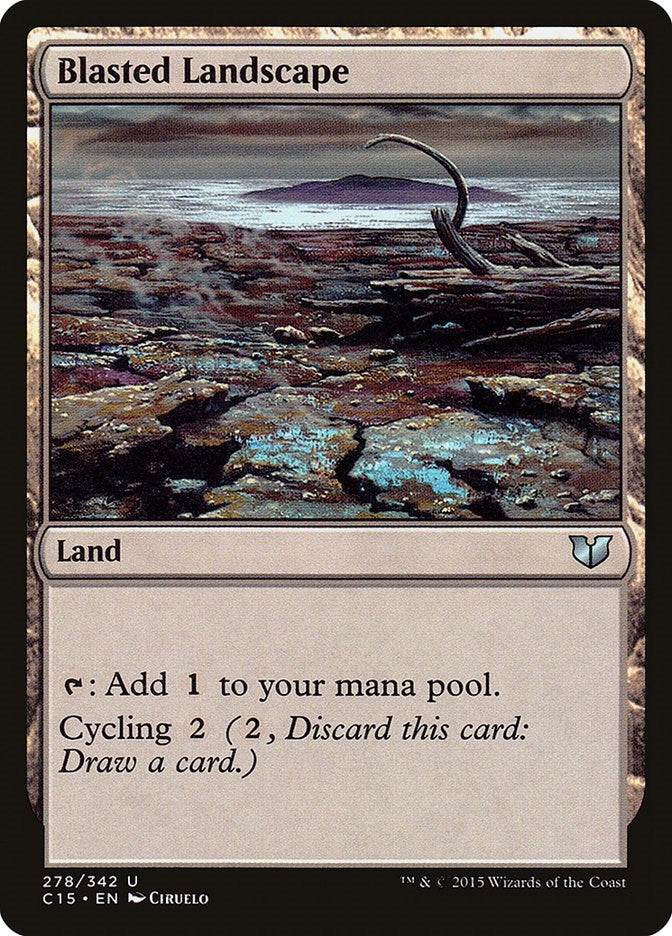 Blasted Landscape (278) [C15] - MTG Single