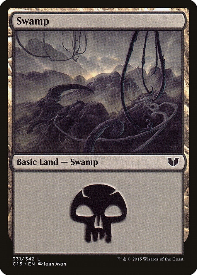 Swamp (331) (331) [C15] - MTG Single