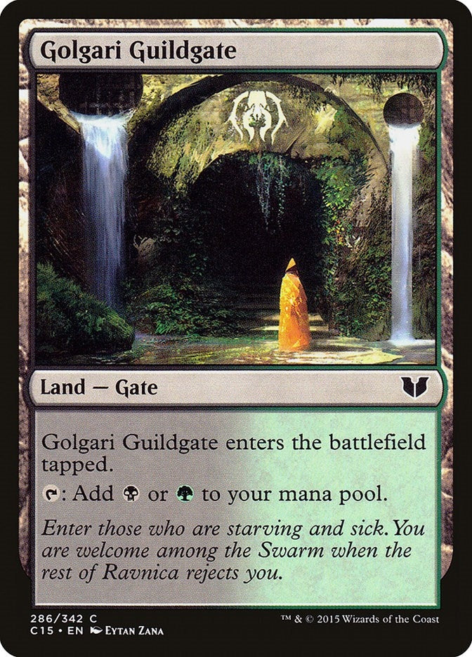 Golgari Guildgate (286) [C15] - MTG Single