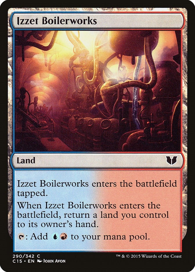 Izzet Boilerworks (290) [C15] - MTG Single