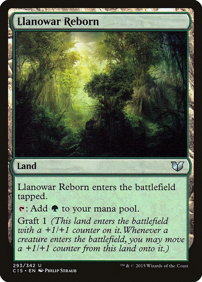 Llanowar Reborn (293) [C15] - MTG Single