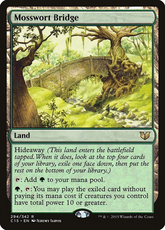 Mosswort Bridge (294) [C15] - MTG Single