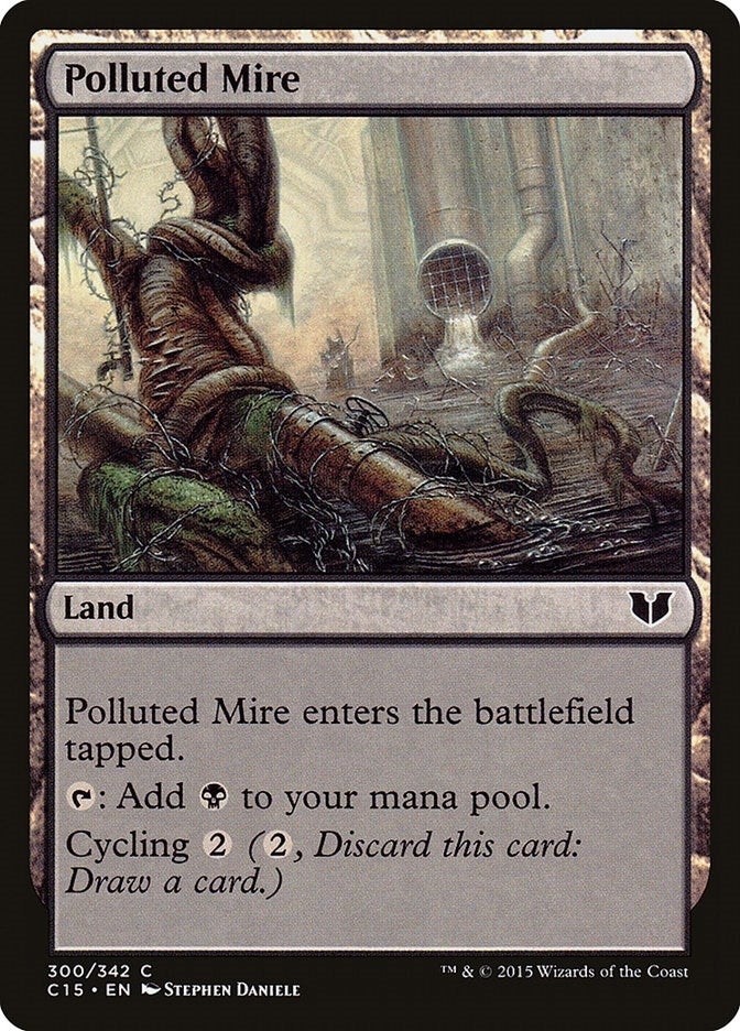Polluted Mire (300) [C15] - MTG Single