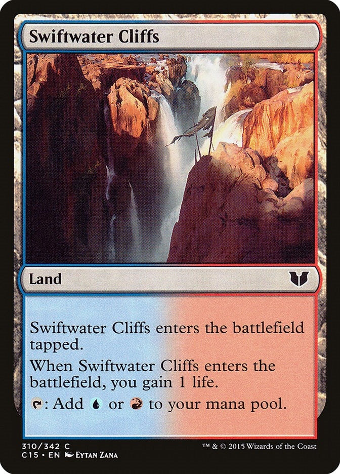 Swiftwater Cliffs (310) [C15] - MTG Single