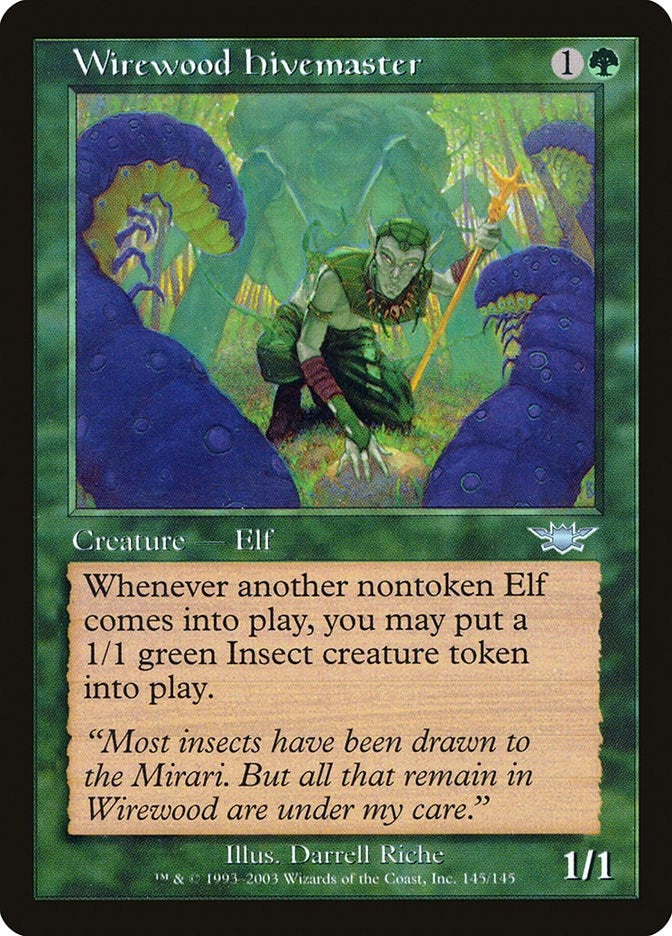 Wirewood Hivemaster (145) [LGN] - MTG Single
