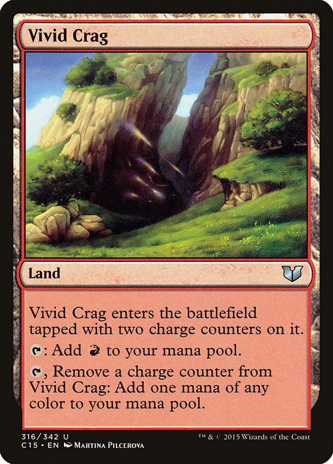 Vivid Crag (316) [C15] - MTG Single