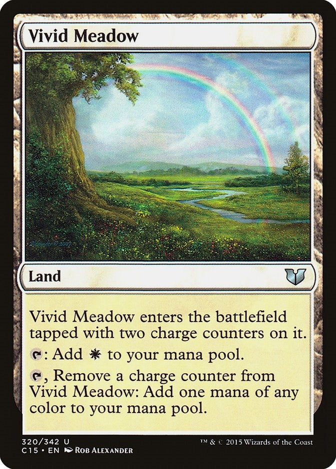 Vivid Meadow (320) [C15] - MTG Single