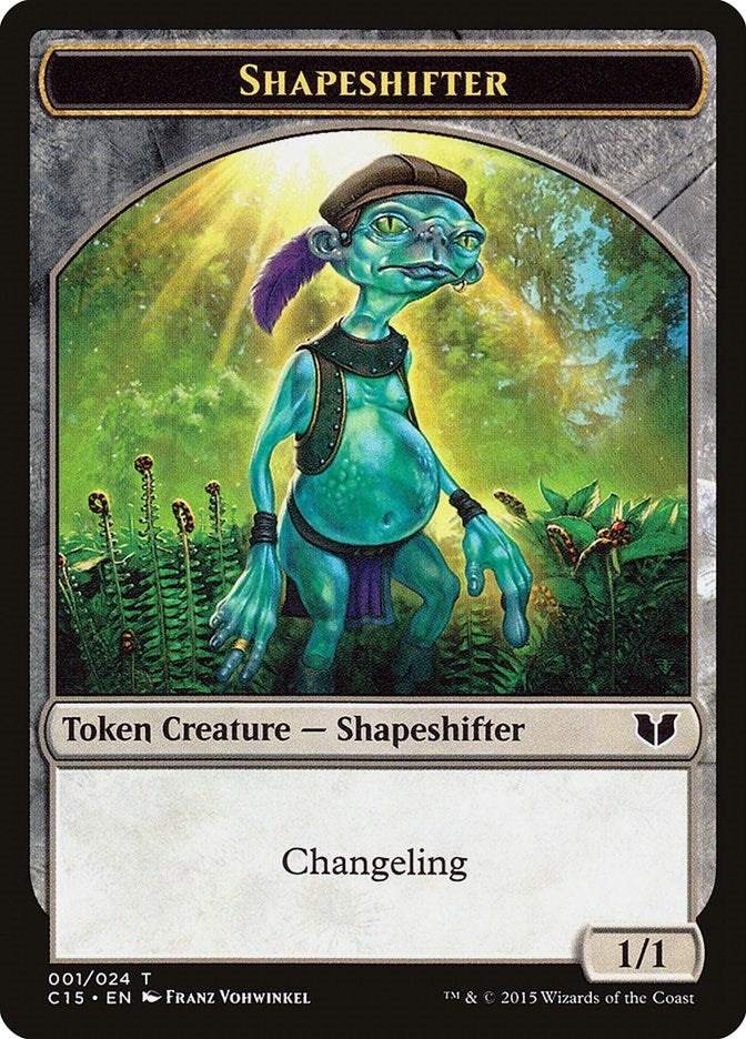 Shapeshifter // Shapeshifter Double-Sided Token (0) [C15] - MTG Single