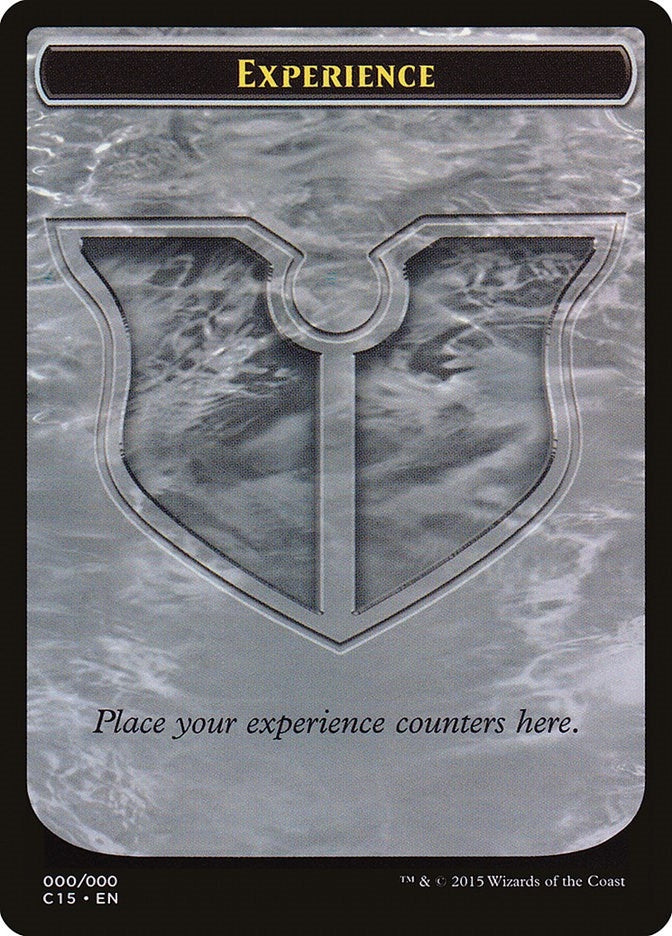 Experience Double-Sided Token (0) [C15] - MTG Single