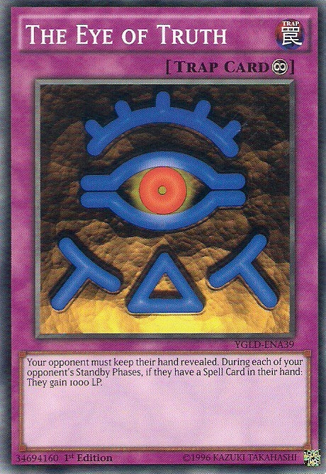 The Eye of Truth (39) (YGLD) - YuGiOh Single