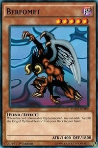 Berfomet (9) (YGLD) - YuGiOh Single