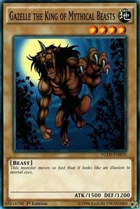 Gazelle the King of Mythical Beasts (10) (YGLD) - YuGiOh Single
