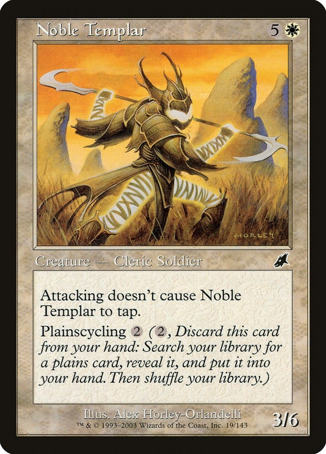 Noble Templar (19) [SCG] - MTG Single