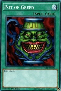 Pot of Greed (26) (YGLD) - YuGiOh Single