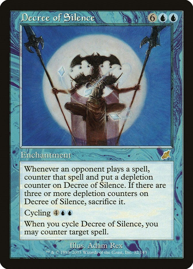 Decree of Silence (32) [SCG] - MTG Single