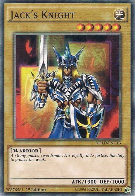 Jack’s Knight (C) (13) (YGLD) - YuGiOh Single