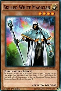Skilled White Magician (20) (YGLD) - YuGiOh Single
