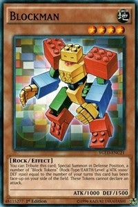 Blockman (21) (YGLD) - YuGiOh Single