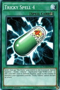 Tricky Spell 4 (33) (YGLD) - YuGiOh Single
