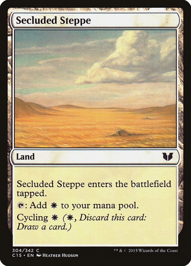 Secluded Steppe (304) [C15] - MTG Single