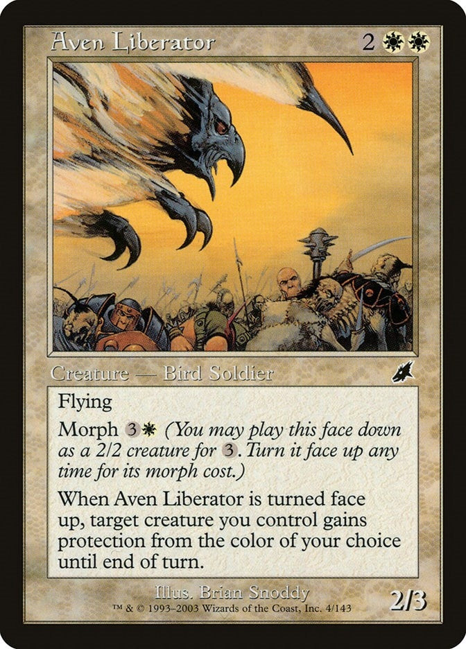 Image for Aven Liberator (4) (Scourge) - Magic: The Gathering