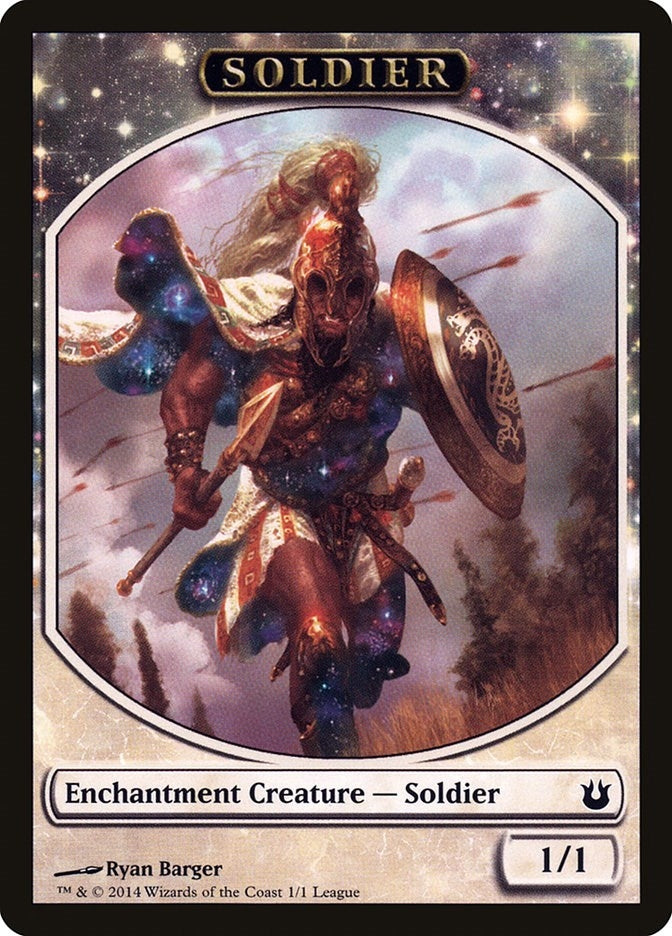 Soldier Token (Born of the Gods) (0) [LEP] - MTG Single