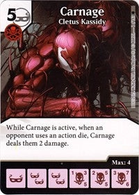 Carnage - Cletus Kassidy (1) [TASM] - Dice Masters Single
