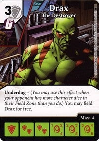 Drax - The Destroyer (5) [TASM] - Dice Masters Single