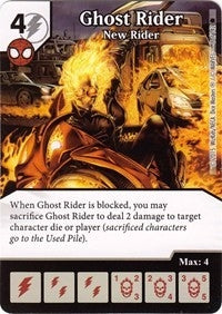 Ghost Rider - New Rider (8) [TASM] - Dice Masters Single
