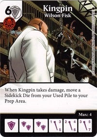 Kingpin - Wilson Fisk (12) [TASM] - Dice Masters Single